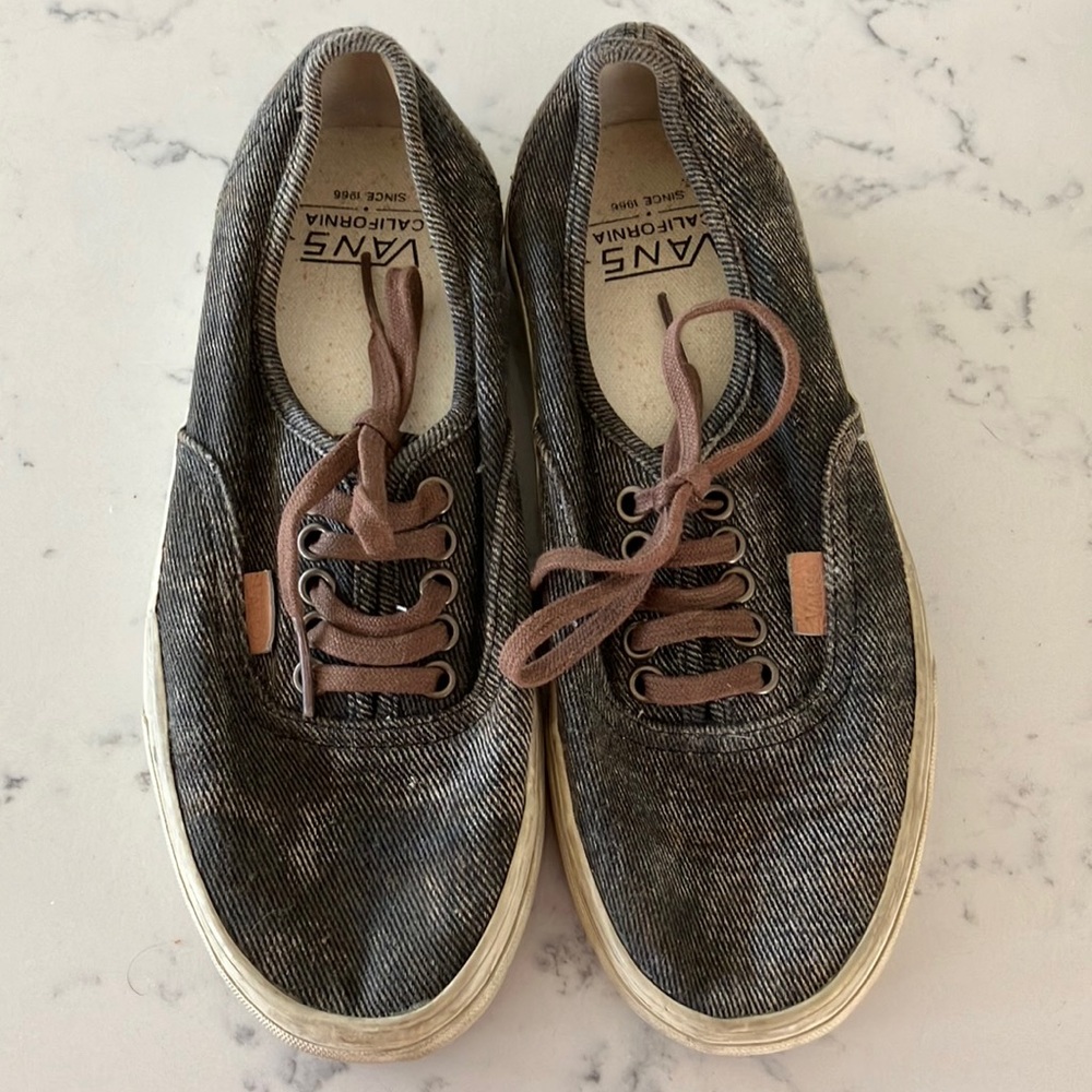 Vans California Authentic Stained Sneakers size Womens 8 men’s 6.5